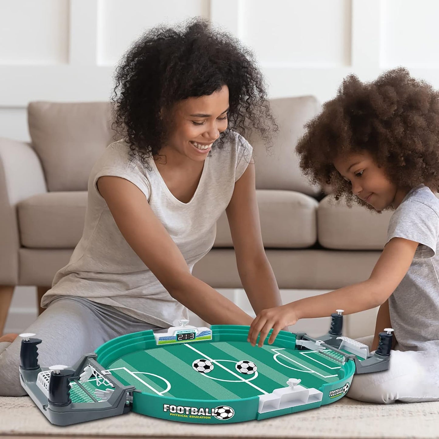 FlickGoal™ Tabletop Soccer Game for Kids & Family Fun