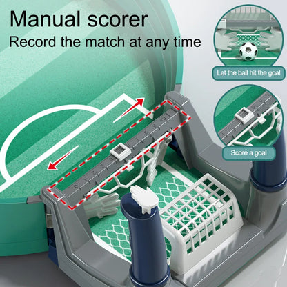 FlickGoal™ Tabletop Soccer Game for Kids & Family Fun
