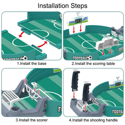 FlickGoal™ Tabletop Soccer Game for Kids & Family Fun