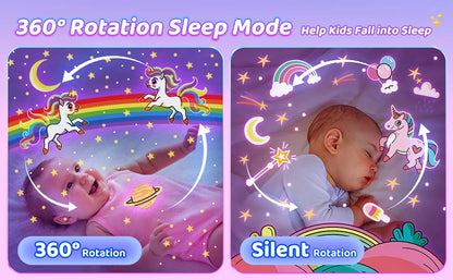 Kids Night Light Projector — 21 Films, Gift for Kids
