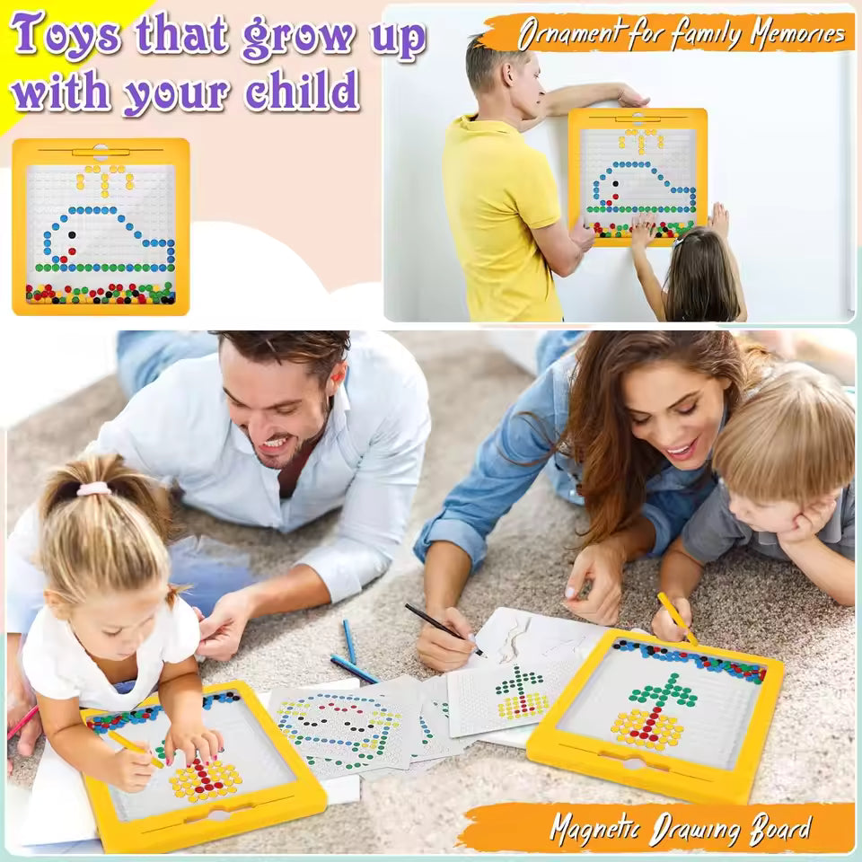 Magnetic Pen Baby Drawing Board Girls Educational Toy